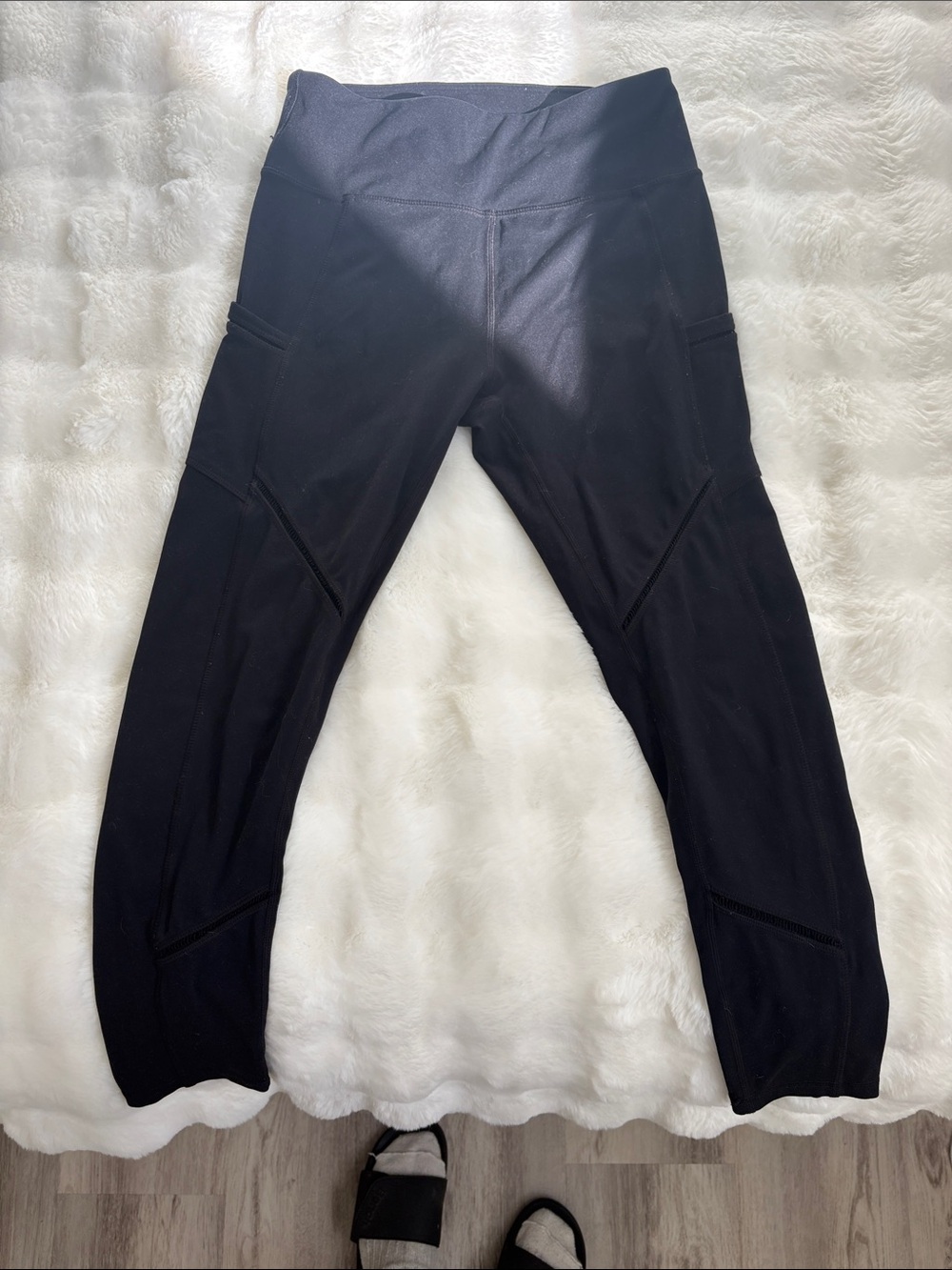 Joe Fresh Black Leggings with Side Pockets